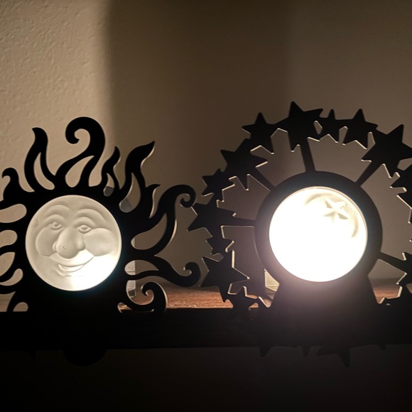 Sun and Moon Tealight Candle Holders - Picture 12 of 12
